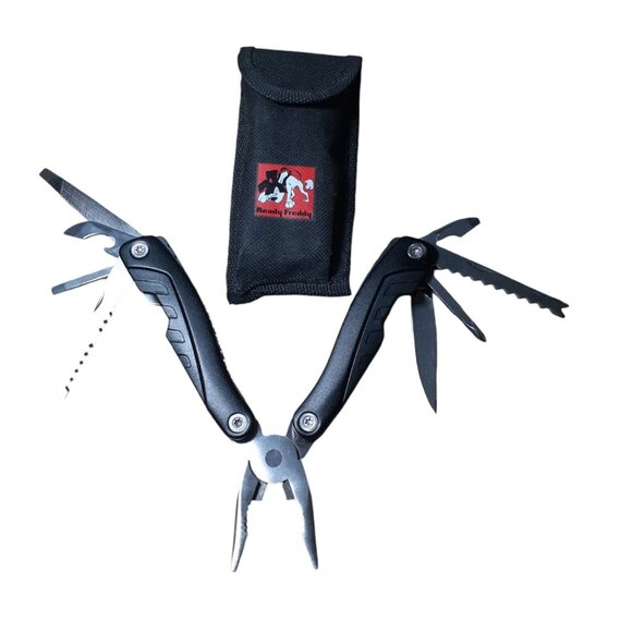 Multi-tool All in One Pliers Bottle Opener Flat & Phillips Screwdriver Saw Knife - Picture 12 of 13